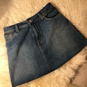 Jean skirt size 0-2